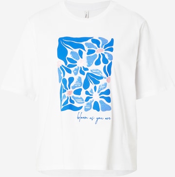 ONLY Μπλουζάκι 'ONLRITA' σε λευκό: μπροστά