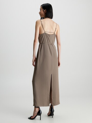 Robe Calvin Klein en marron