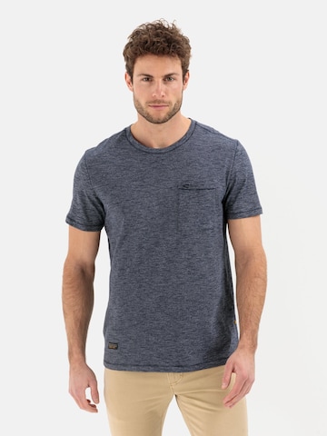 CAMEL ACTIVE Shirt in Blue: front