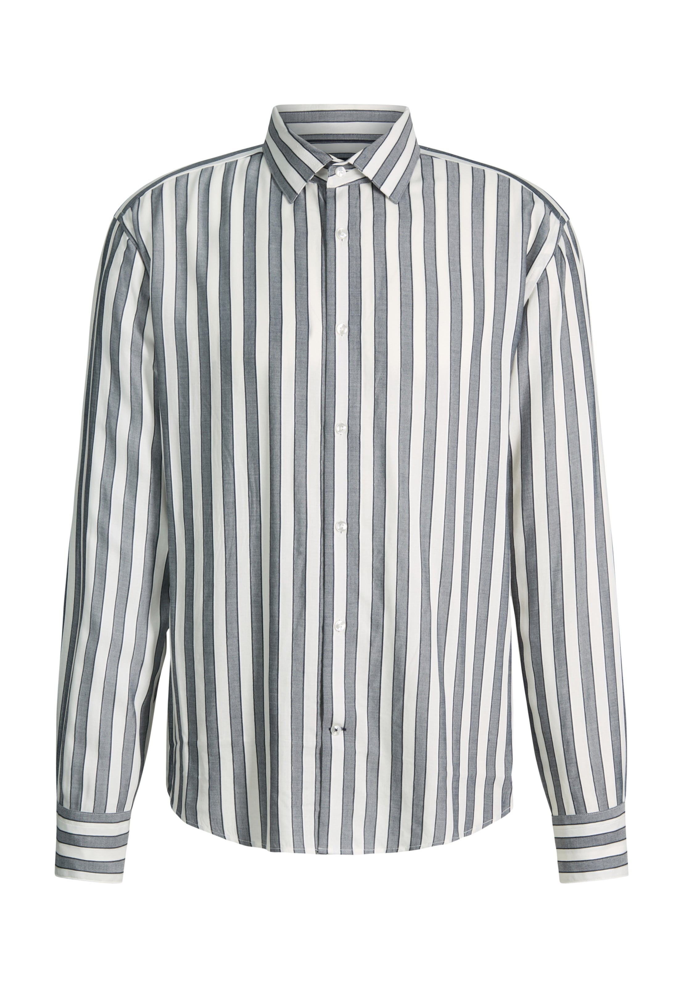 JOOP! Comfort fit Button Up Shirt 'Matty' in Blue: front