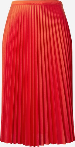 LACOSTE Skirt in Red: front