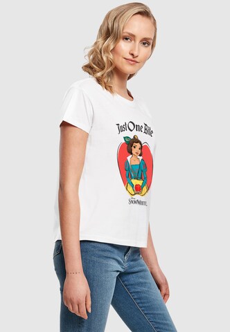 T-shirt 'Snow White - One Bite' ABSOLUTE CULT en blanc