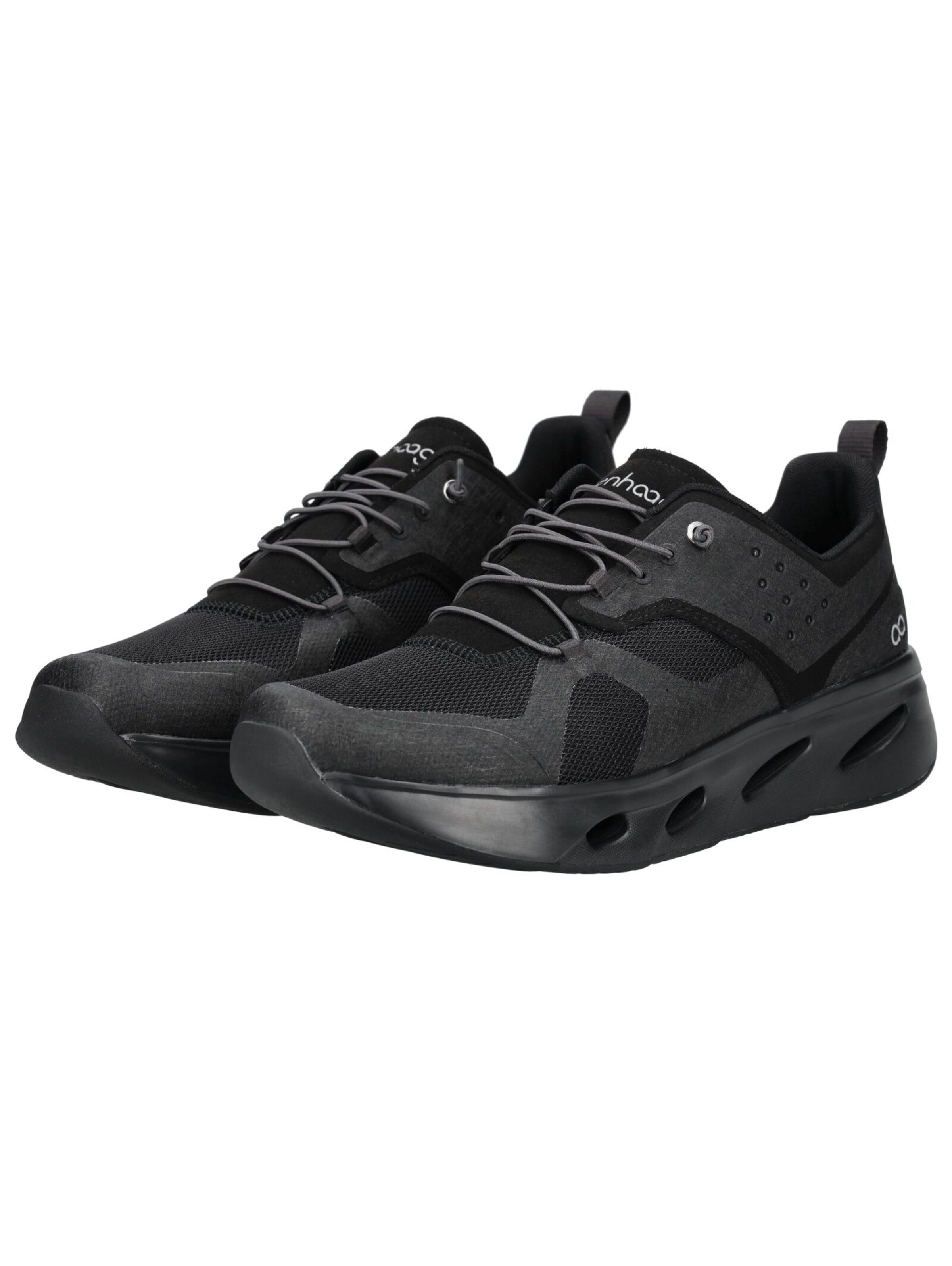 Baskets basses Tenhaag en noir