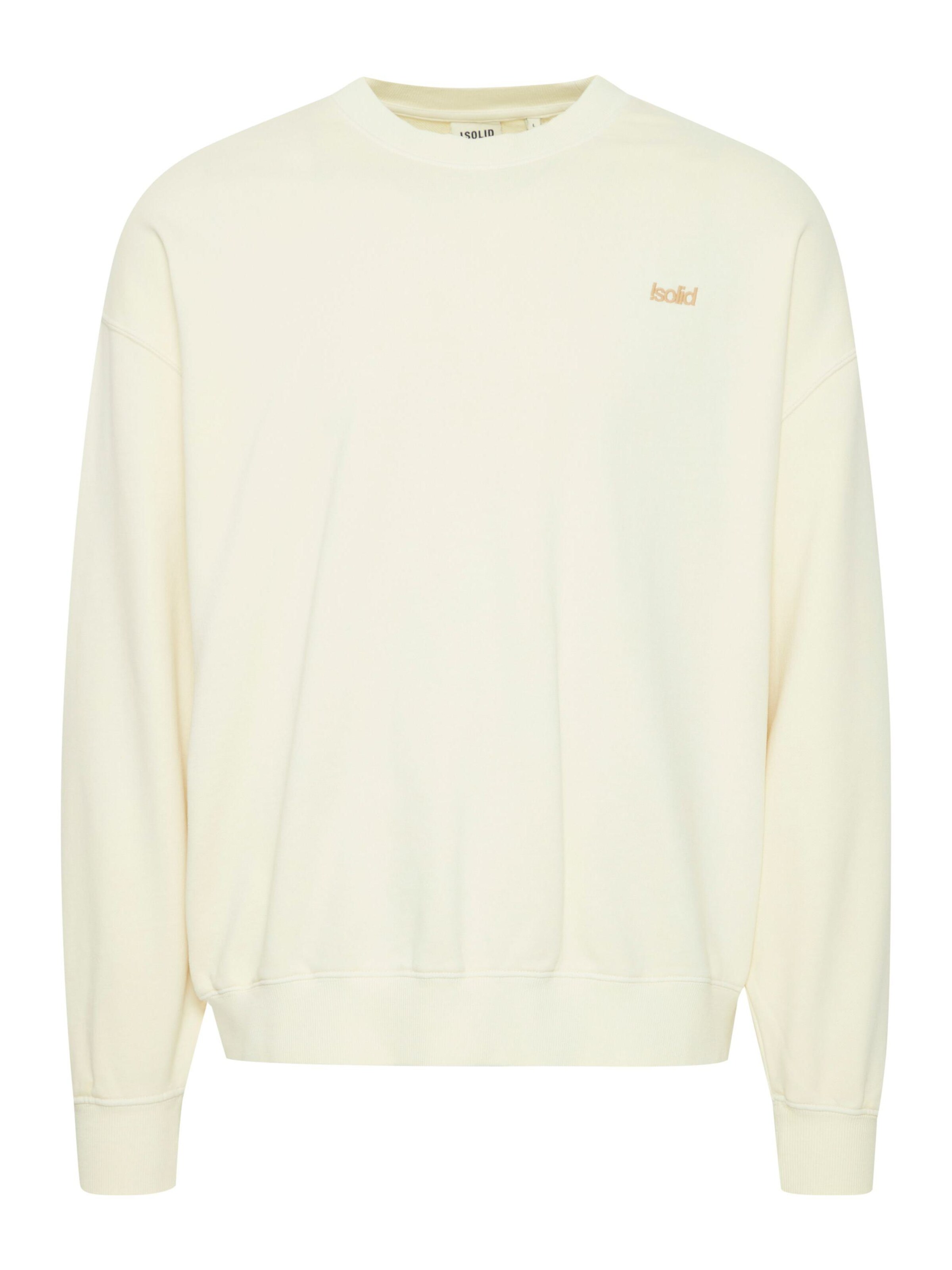 !Solid Sweatshirt 'SDNOOR' in White: front