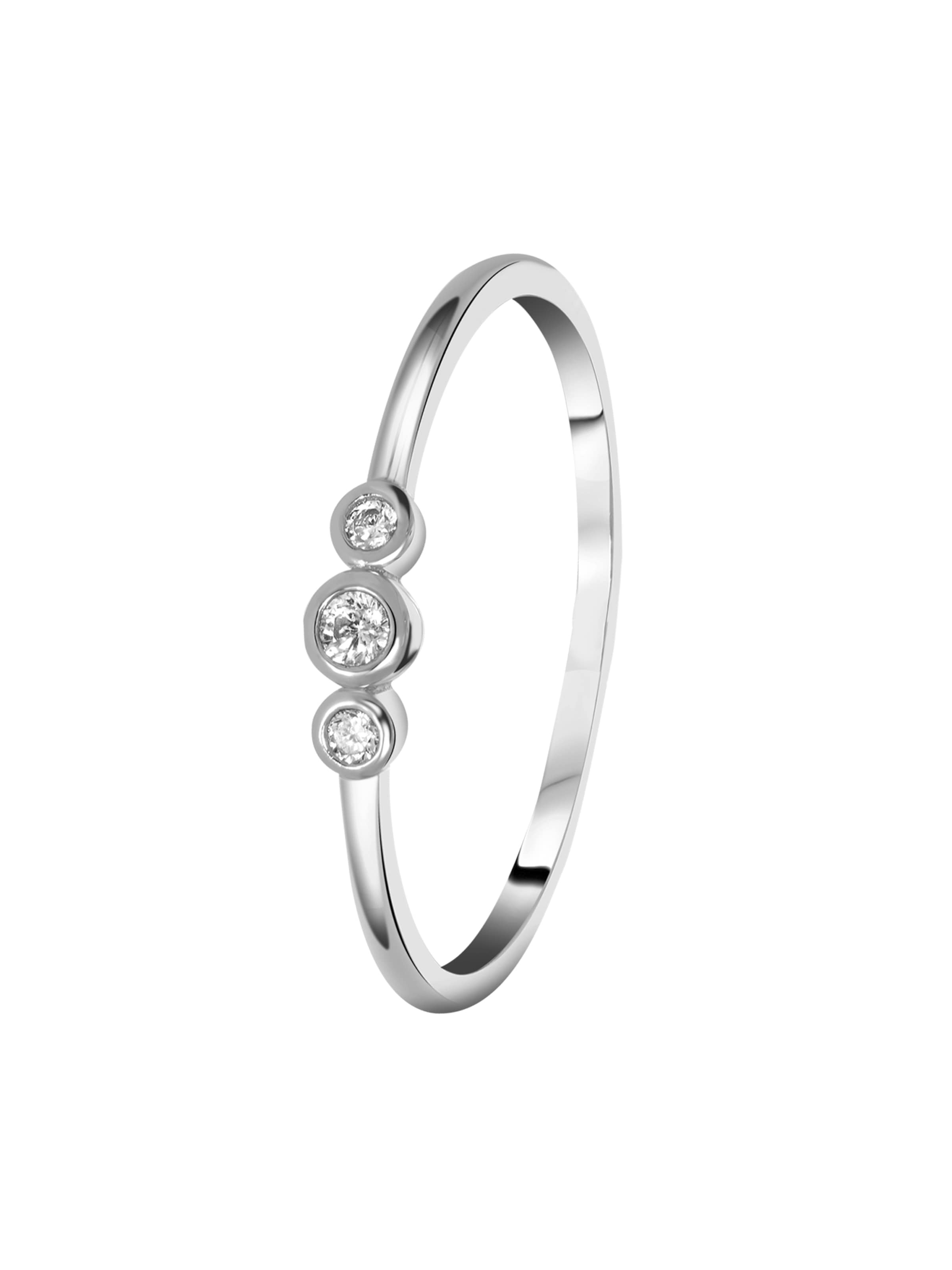 Lucardi Ring in Silver: front