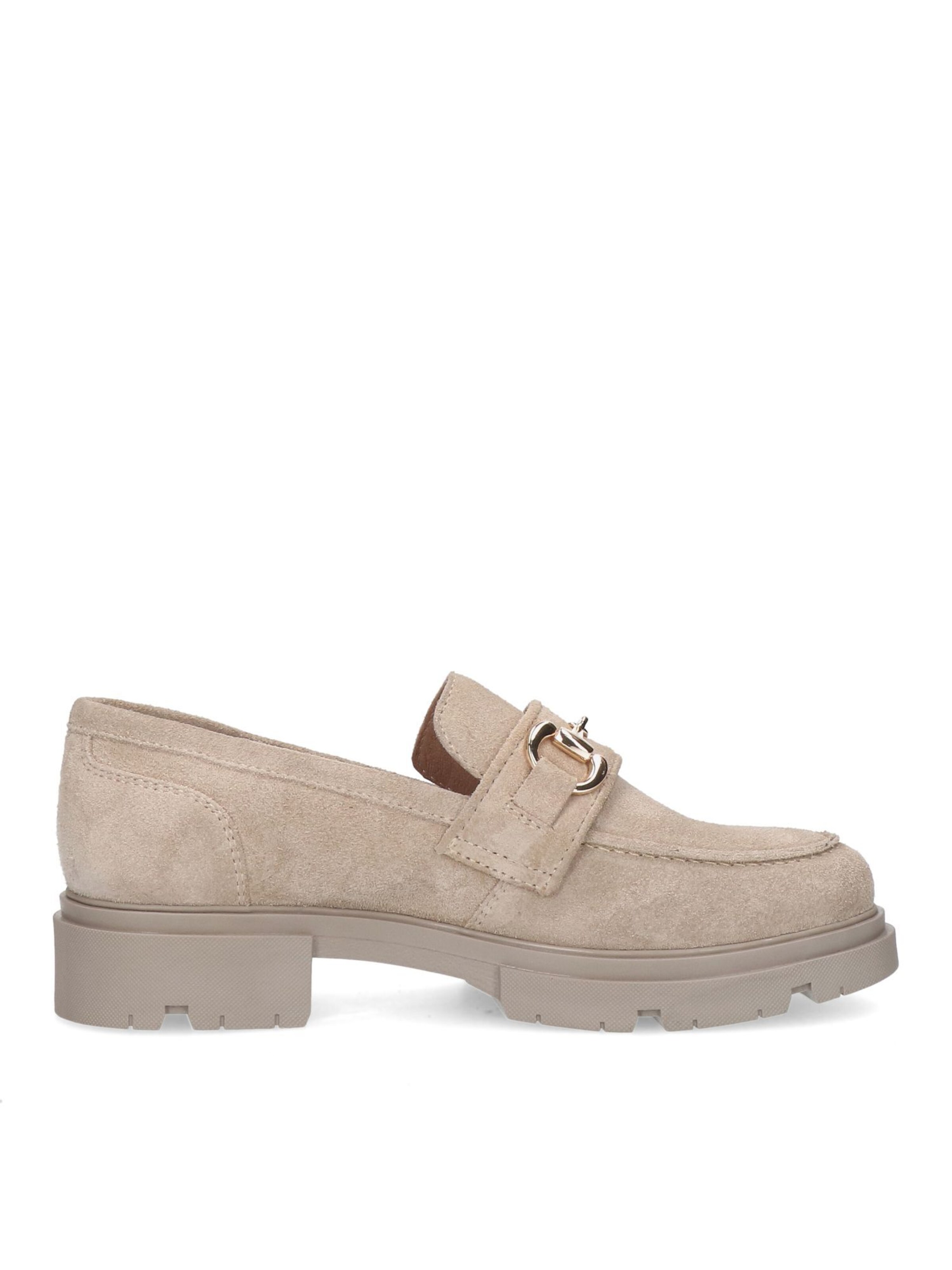 MANFIELD Classic Flats in Grey