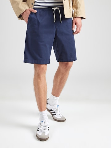 FYNCH-HATTON Regular Trousers in Blue: front