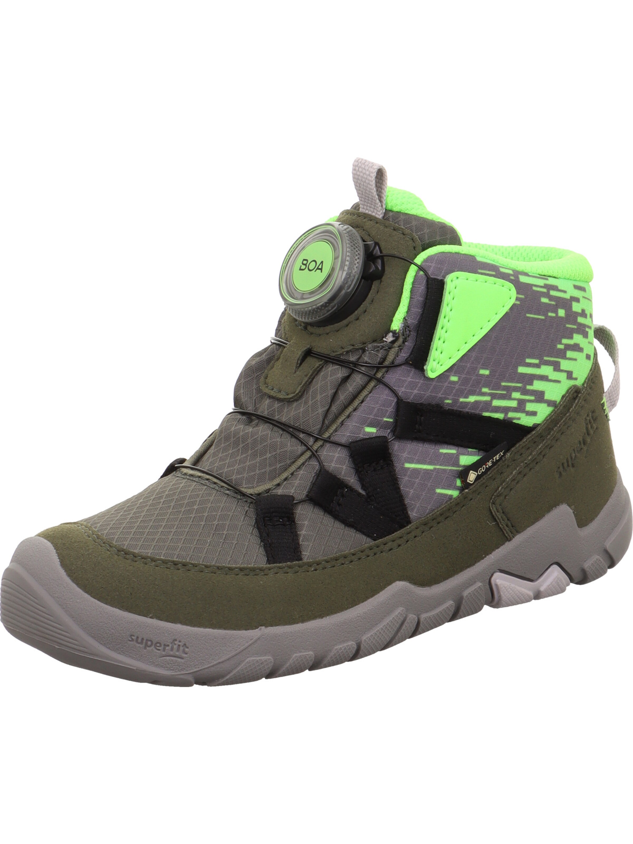 SUPERFIT Boots 'Trace' in Green: front