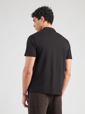 La Martina - Camiseta en negro: atrás