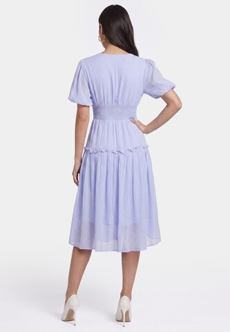 Robe faina en bleu