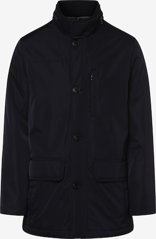 Andrew James Between-Season Jacket in Blue: front