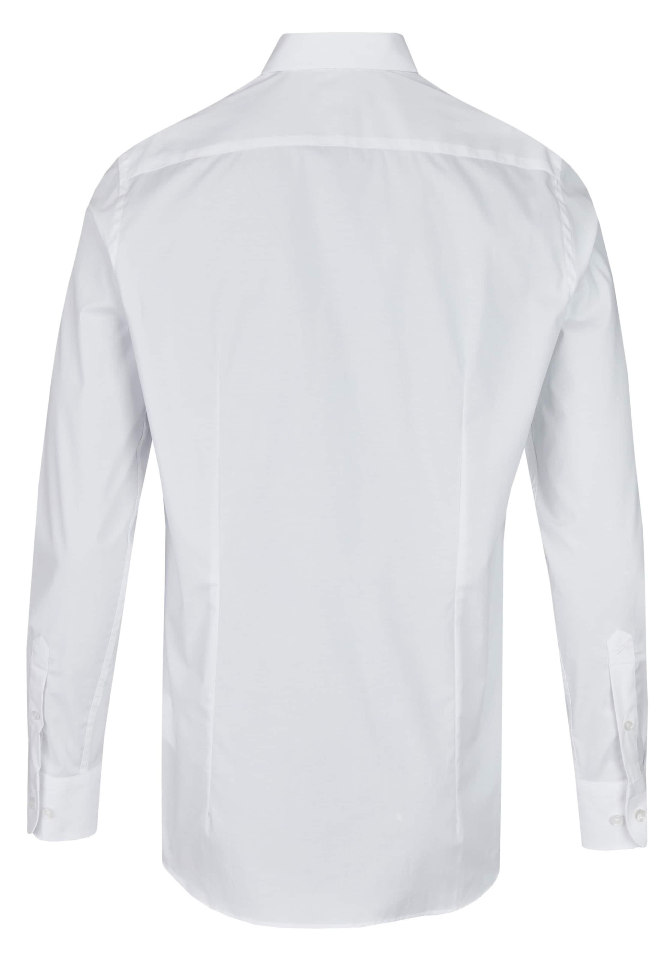 Coupe regular Chemise business 'Xtension' HECHTER PARIS en blanc