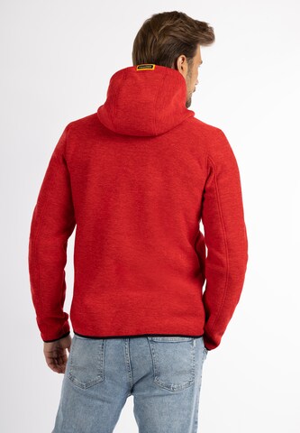 Schmuddelwedda - Chaqueta polar 'Philon' en rojo