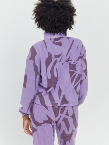mazine Sweatshirt ' Danbury Half Zip ' in Purple