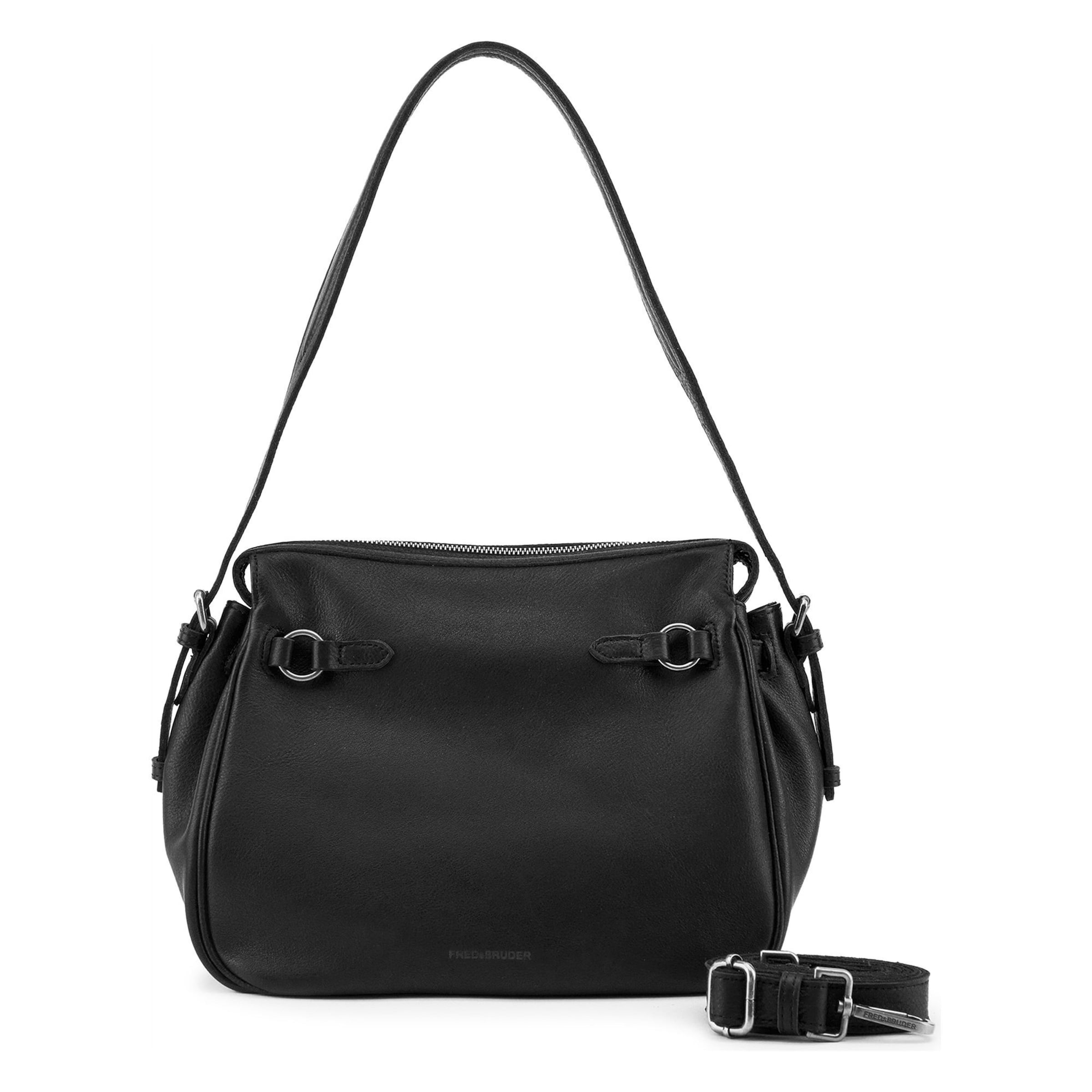 FREDsBRUDER Schoudertas 'My Forever Friend' in Zwart: voorkant