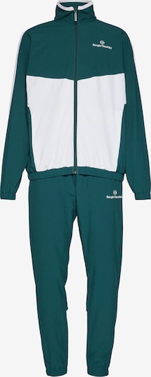 Sergio Tacchini Odjeća za vježbanje 'GIARDINO' veličine S u smaragdno zelena / bijela, Pregled proizvoda