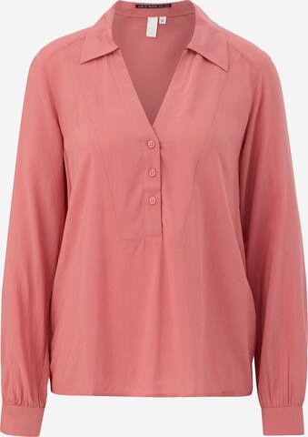 QS Blouse in Roze: voorkant