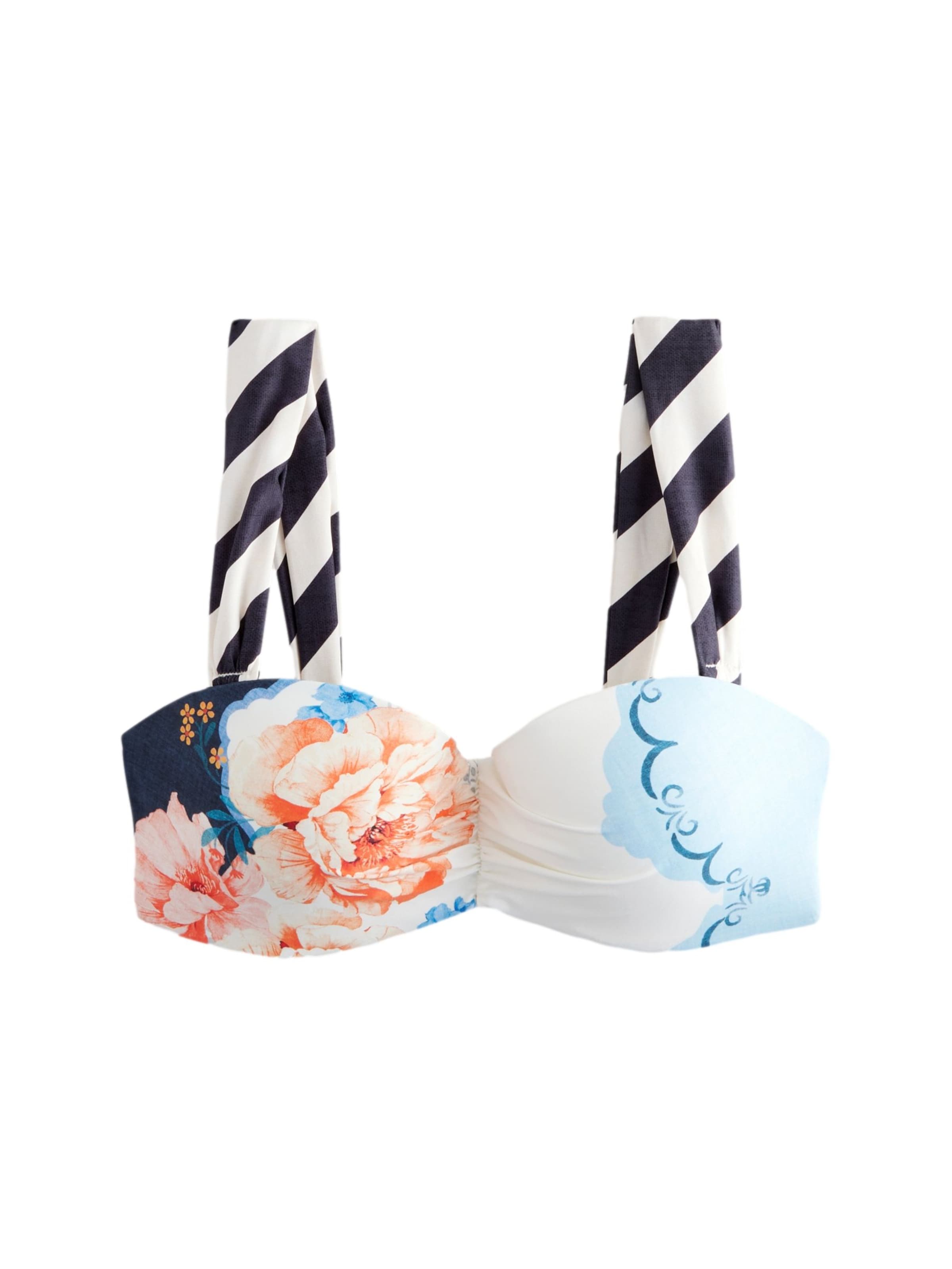 Bandeau Hauts de bikini Next en blanc : devant