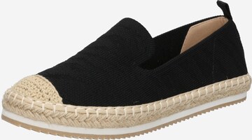 BULLBOXER Espadrilles in Zwart: voorkant