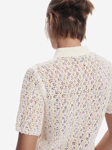 Desigual Sweater in White