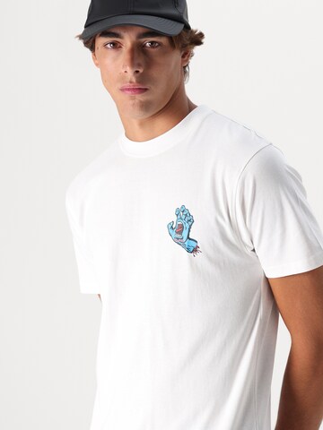 Santa Cruz Majica 'Screaming Hand' | bela barva