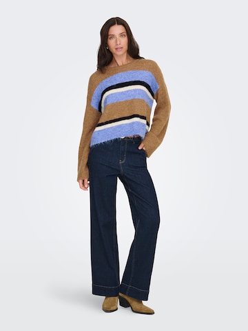 ONLY Sweter 'ONLKALLIE' w kolorze brązowy