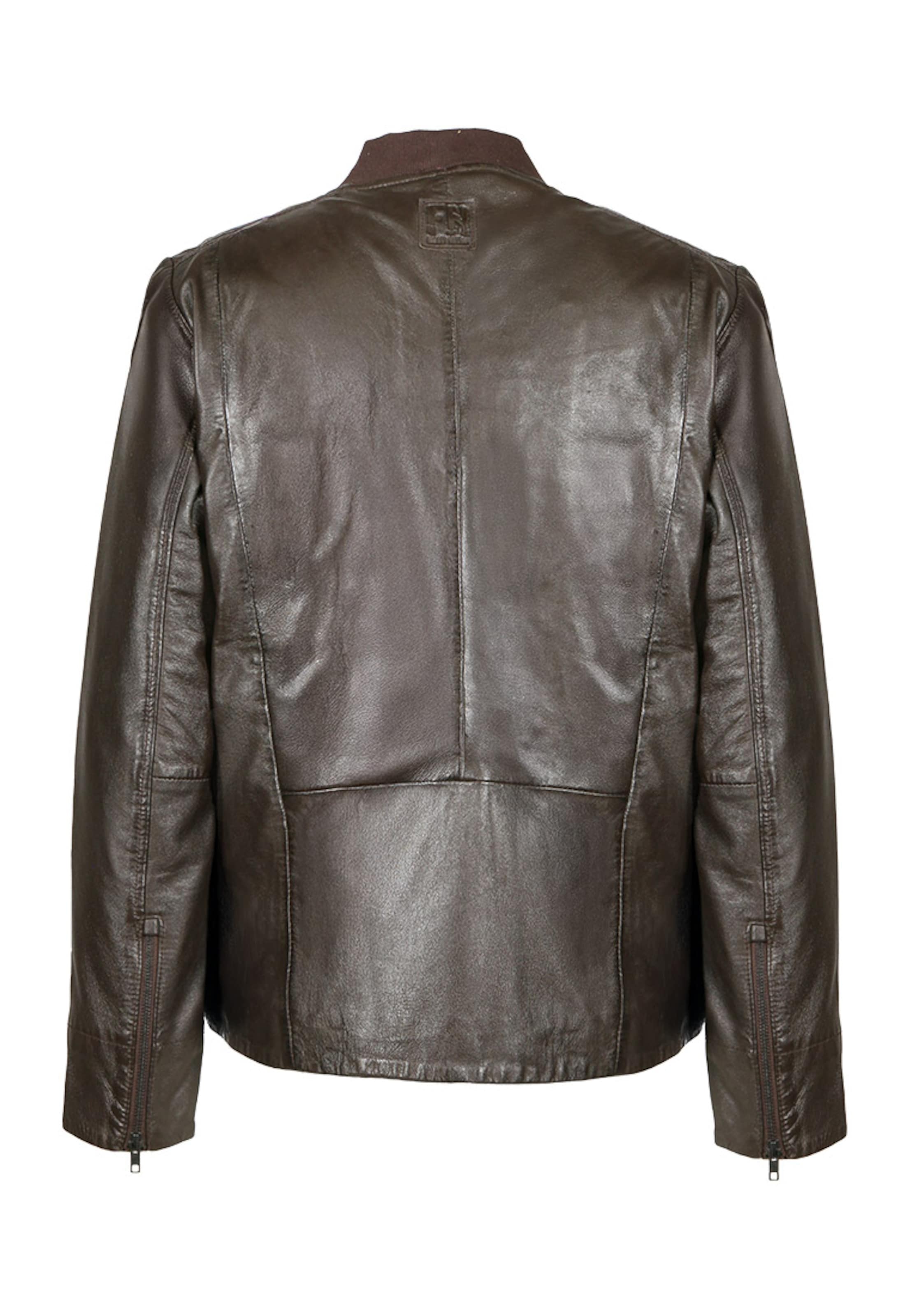 FREAKY NATION Φθινοπωρινό και ανοιξιάτικο μπουφάν ' Cover Man-FN SA ' σε καφέ