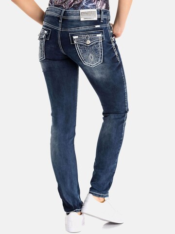 CIPO & BAXX Regular Jeans in Blauw