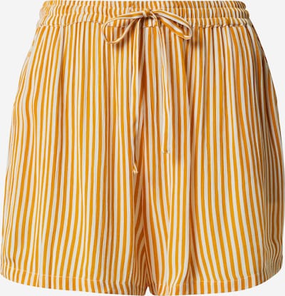 ABOUT YOU Spodnie 'Mila' w kolorze złoty żółty / białym, Podgląd produktu