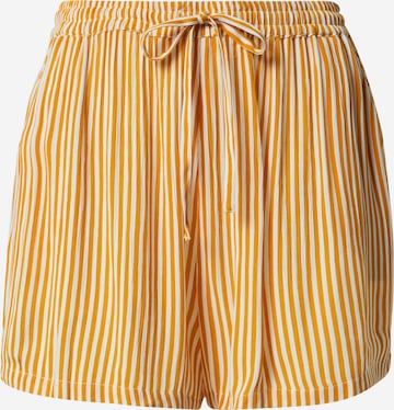 ABOUT YOU Loose fit Pants 'Mila' in Yellow: front