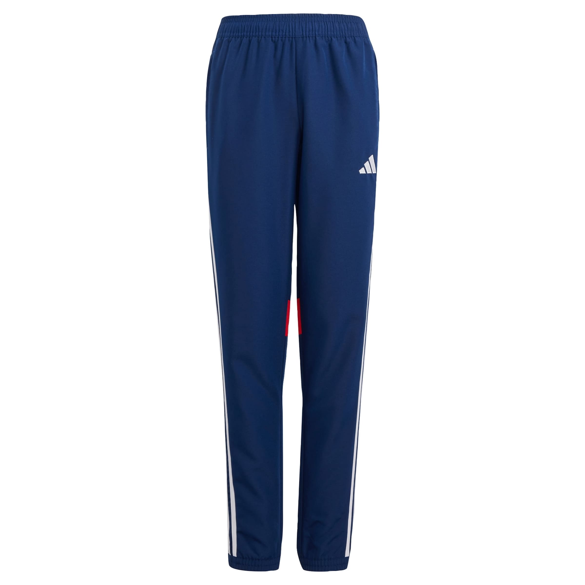 ADIDAS PERFORMANCE Tapered Sports trousers 'Tiro 25 Essentials' in Blue: front