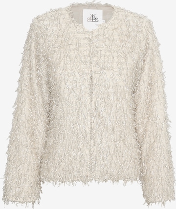 KAREN BY SIMONSEN Knit Cardigan 'Laya' in Beige: front