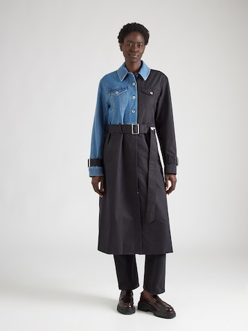 KARL LAGERFELD JEANS Tussenmantel in Blauw: voorkant