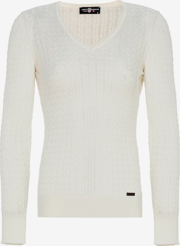 Jimmy Sanders Pullover 'Ashe' in Grau: predná strana