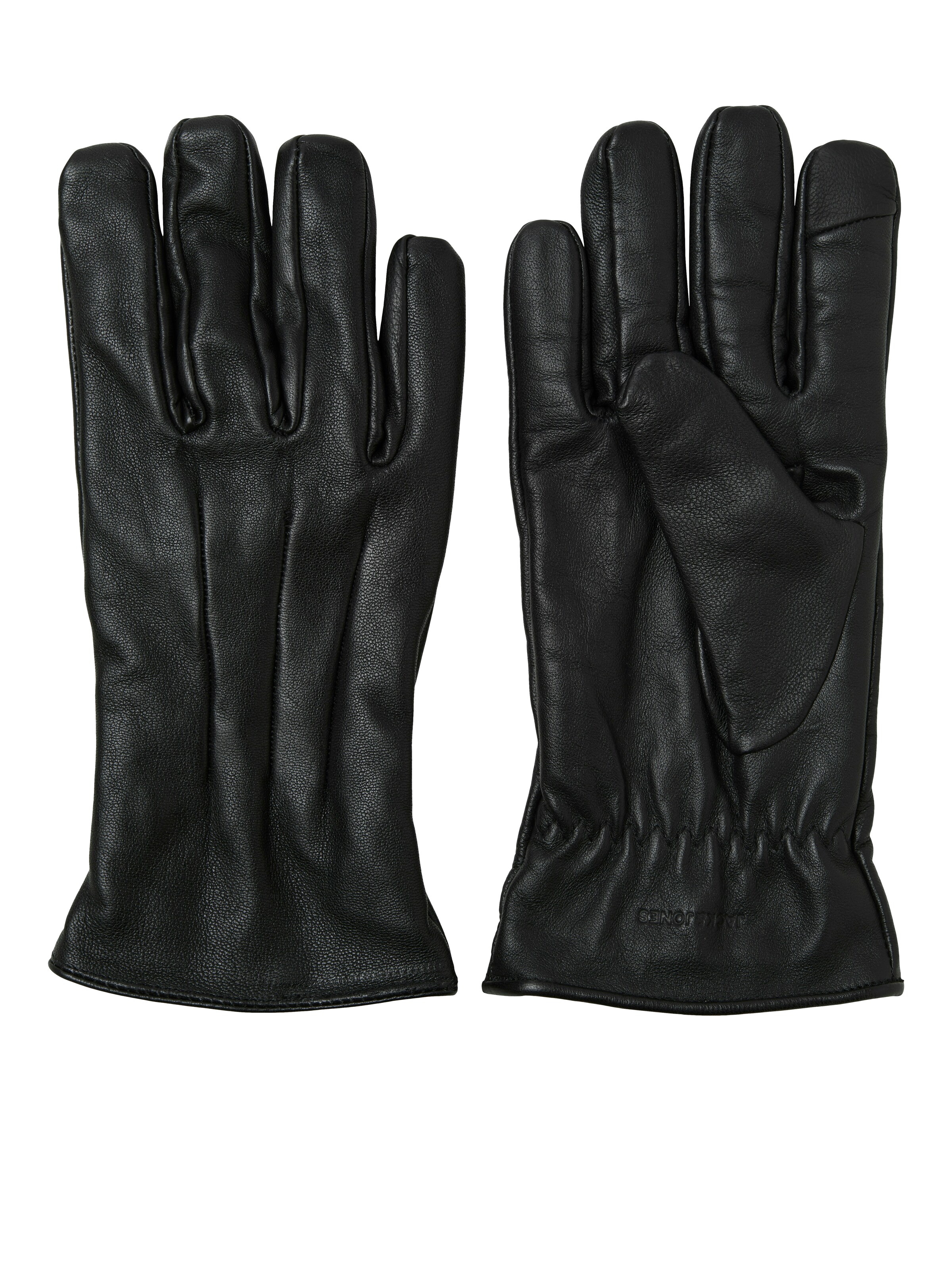 Gants 'JACMontana' JACK & JONES en noir : devant