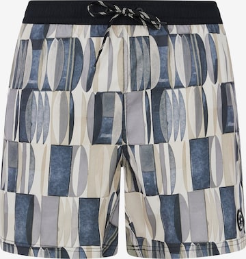 PROTEST Badeshorts 'PRTAllen' in Braun: Vorderseite