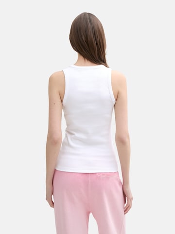 TOM TAILOR DENIM Top in White