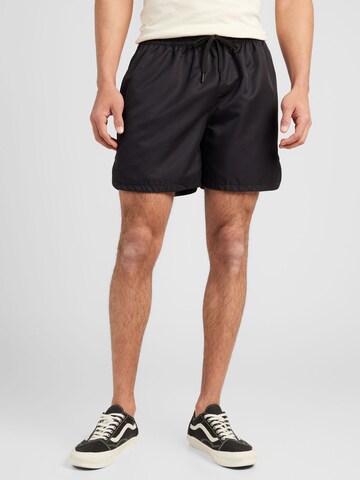 ELLESSE Badeshorts 'Eames' in Schwarz: Vorderseite