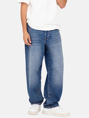 Only & Sons Loosefit Jeans 'ONSFADE' in Blauw