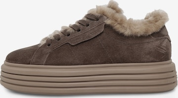 Sneaker low 'LILO' de la Kennel & Schmenger pe maro: față