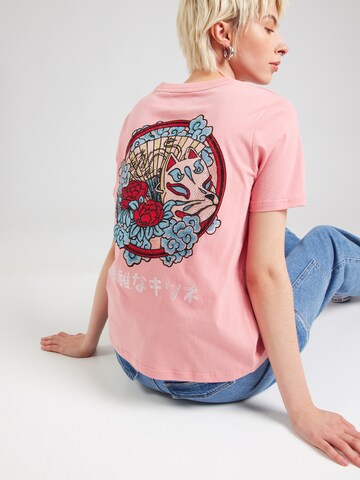 Superdry - Camiseta 'TOKYO' en rosa: frente