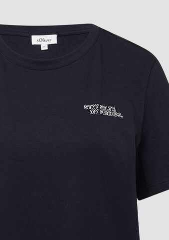 T-shirt s.Oliver en noir
