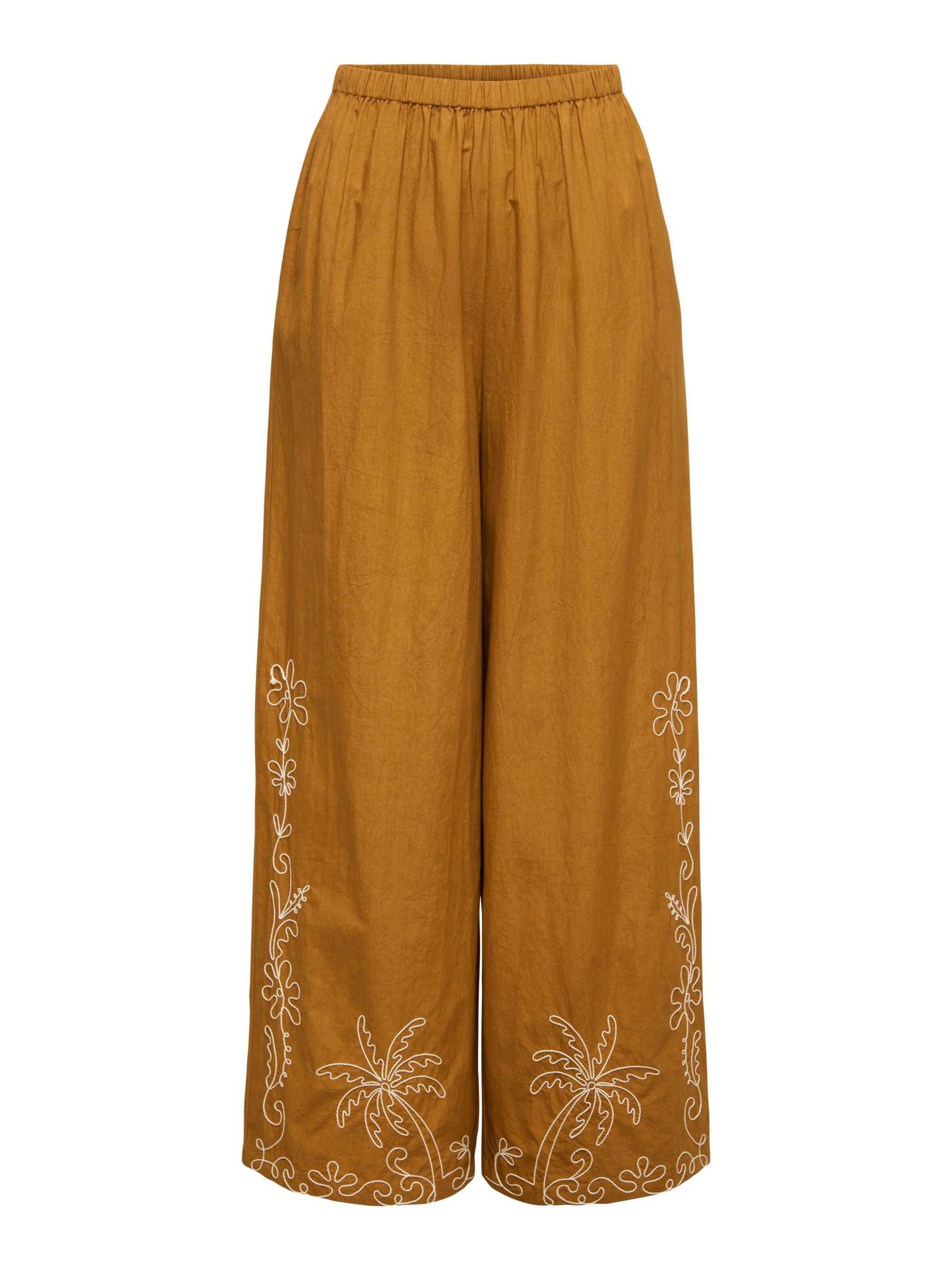 JDY Hose 'JDYELIZA ' in Braun: Vorderseite