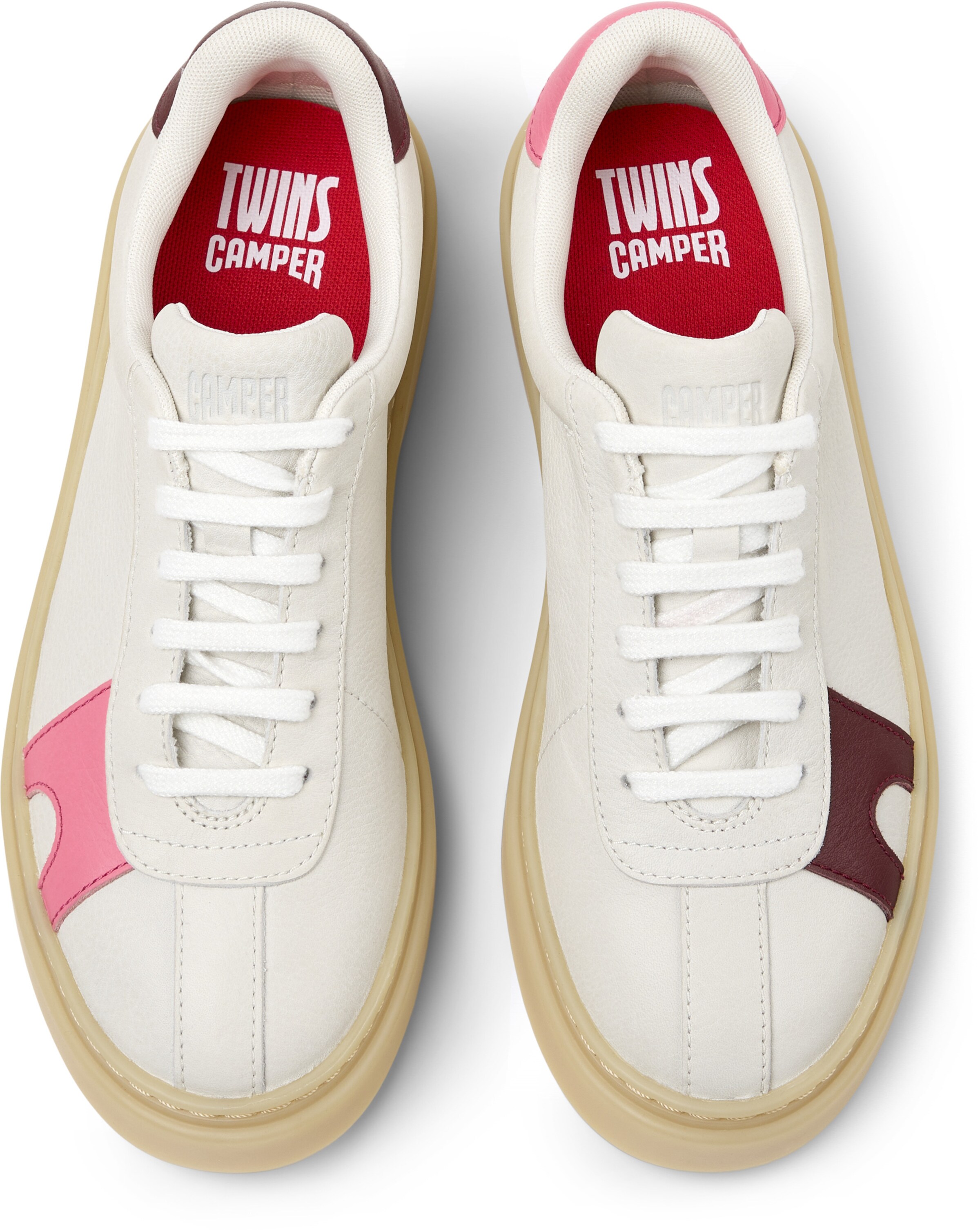 Baskets basses 'Runner Twentyfive Twins' CAMPER en blanc