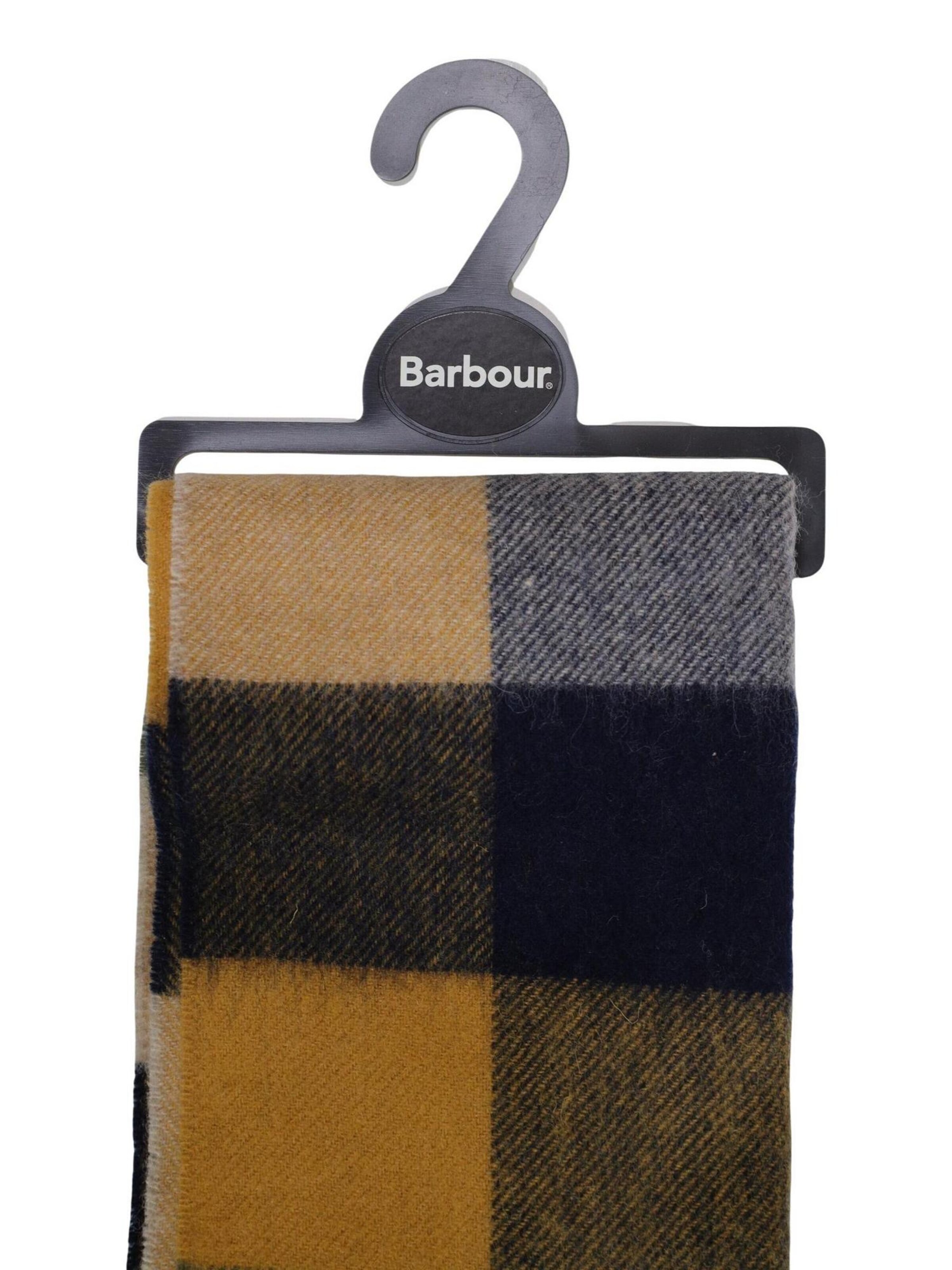 Sciarpa 'LARGE TATTERSALL SCARF 262MUSC0005' di Barbour in verde