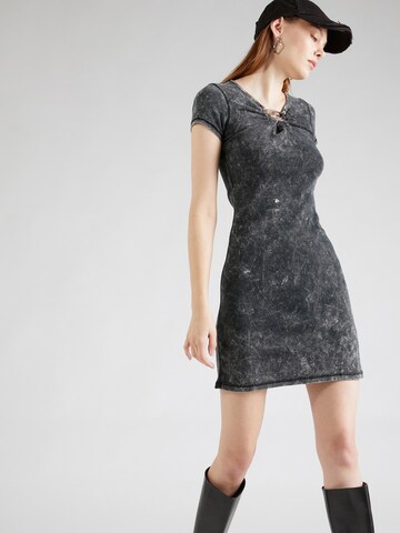 DIESEL Dress 'D-CRESPE' in Black