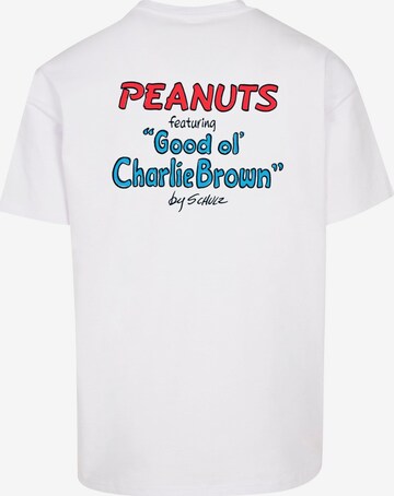 Merchcode Shirt 'Peanuts Snoopy Sleep' in Wit