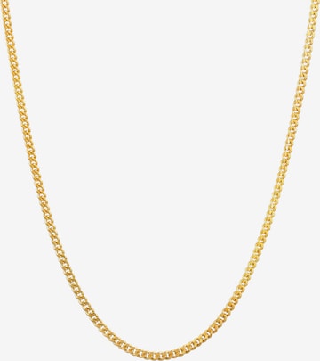 KUZZOI Halskette Basic Kette in Gold: Vorderseite