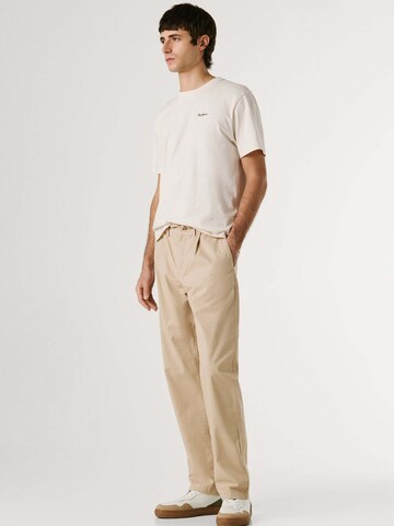 Pepe Jeans Loosefit Hose in Beige