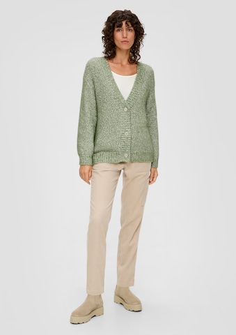 Cardigan s.Oliver en vert